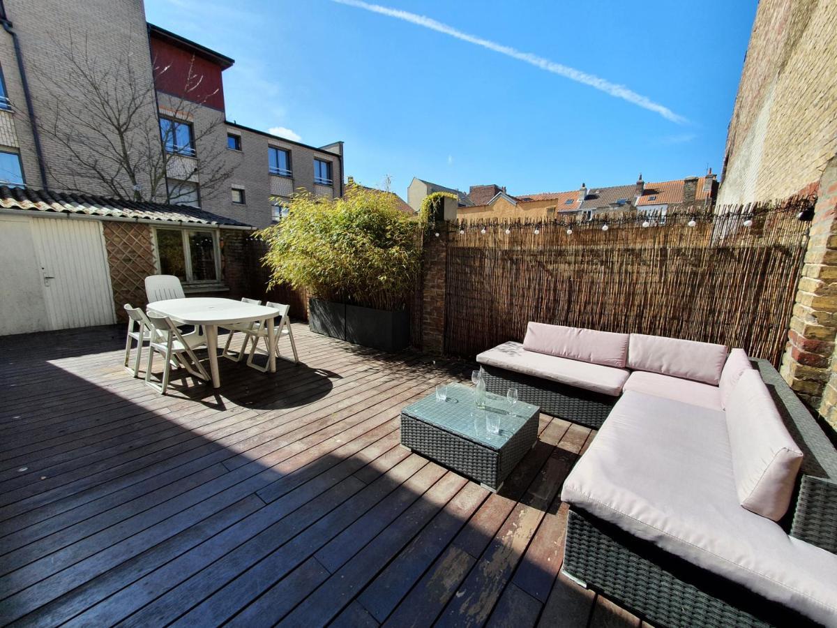 Grande Maison Avec Terrasses Ensoleillees - Large House With Sunny Terraces Дюнкерк Экстерьер фото
